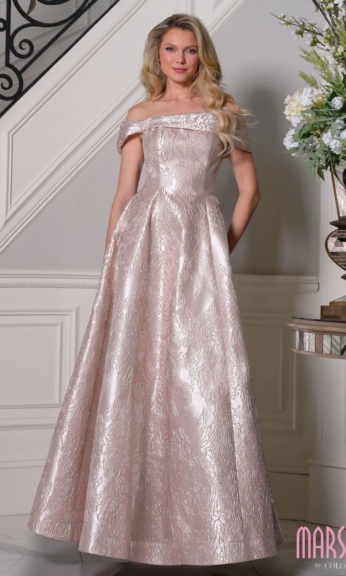 Long Formal Dress: Marsoni MV1395 sold by PromGirl product image thumbnail 3