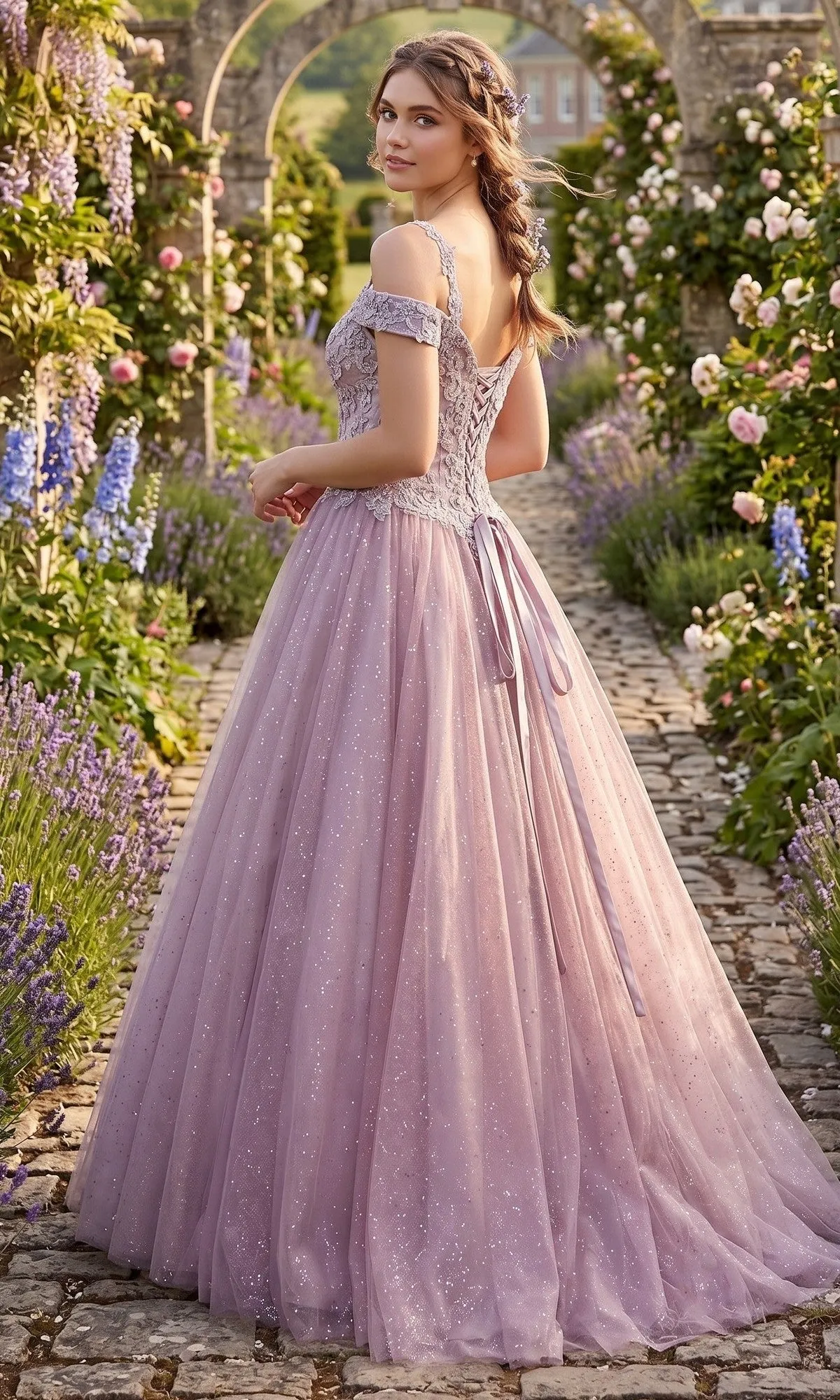 Long Formal Dress: Chicas YG5012 sold by PromGirl product image thumbnail 4