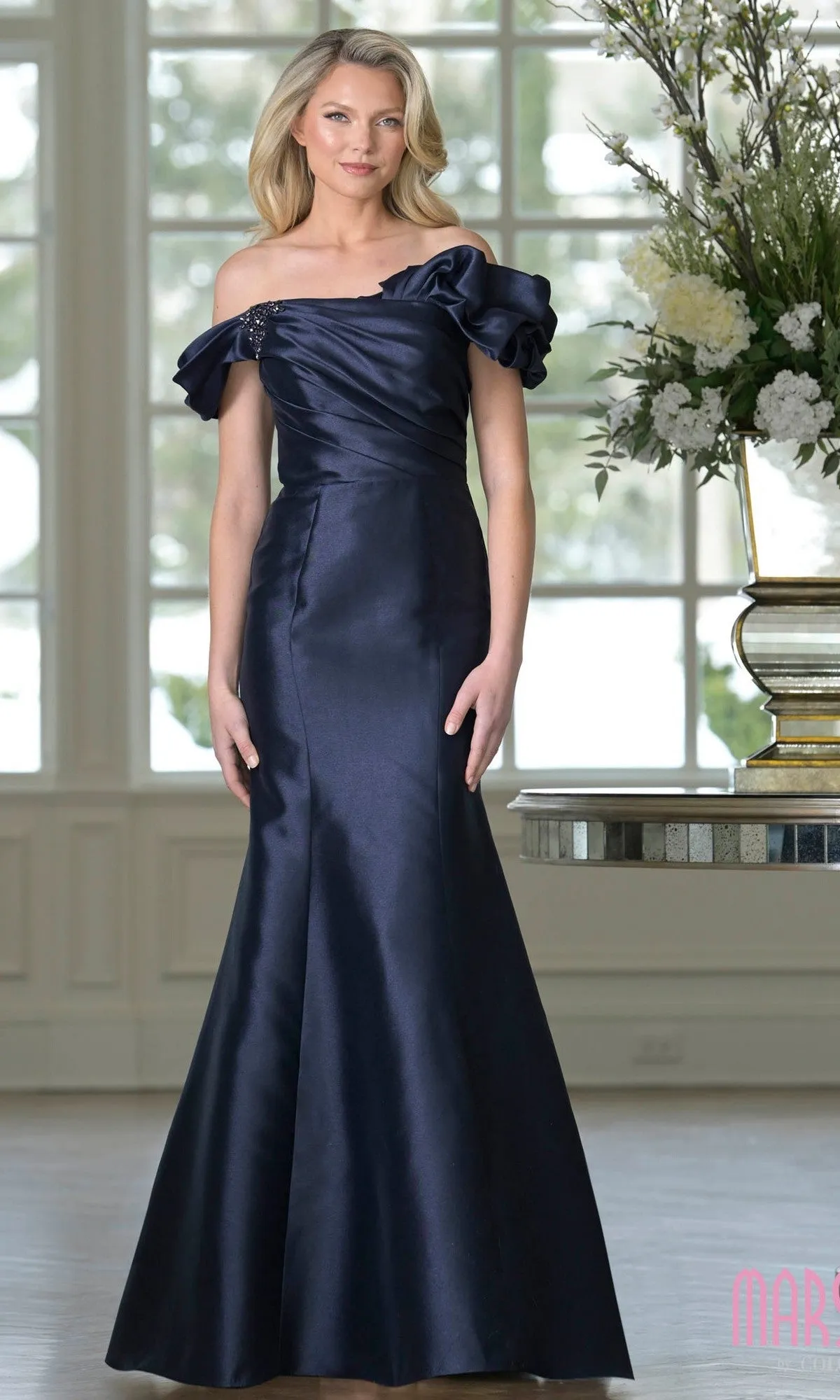 Long Formal Dress: Marsoni MV1407 sold by PromGirl product image thumbnail 4