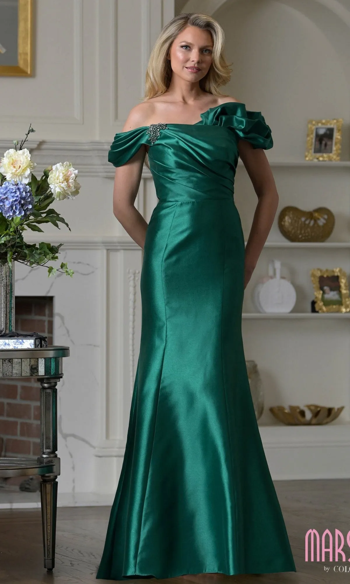 Long Formal Dress: Marsoni MV1407 sold by PromGirl