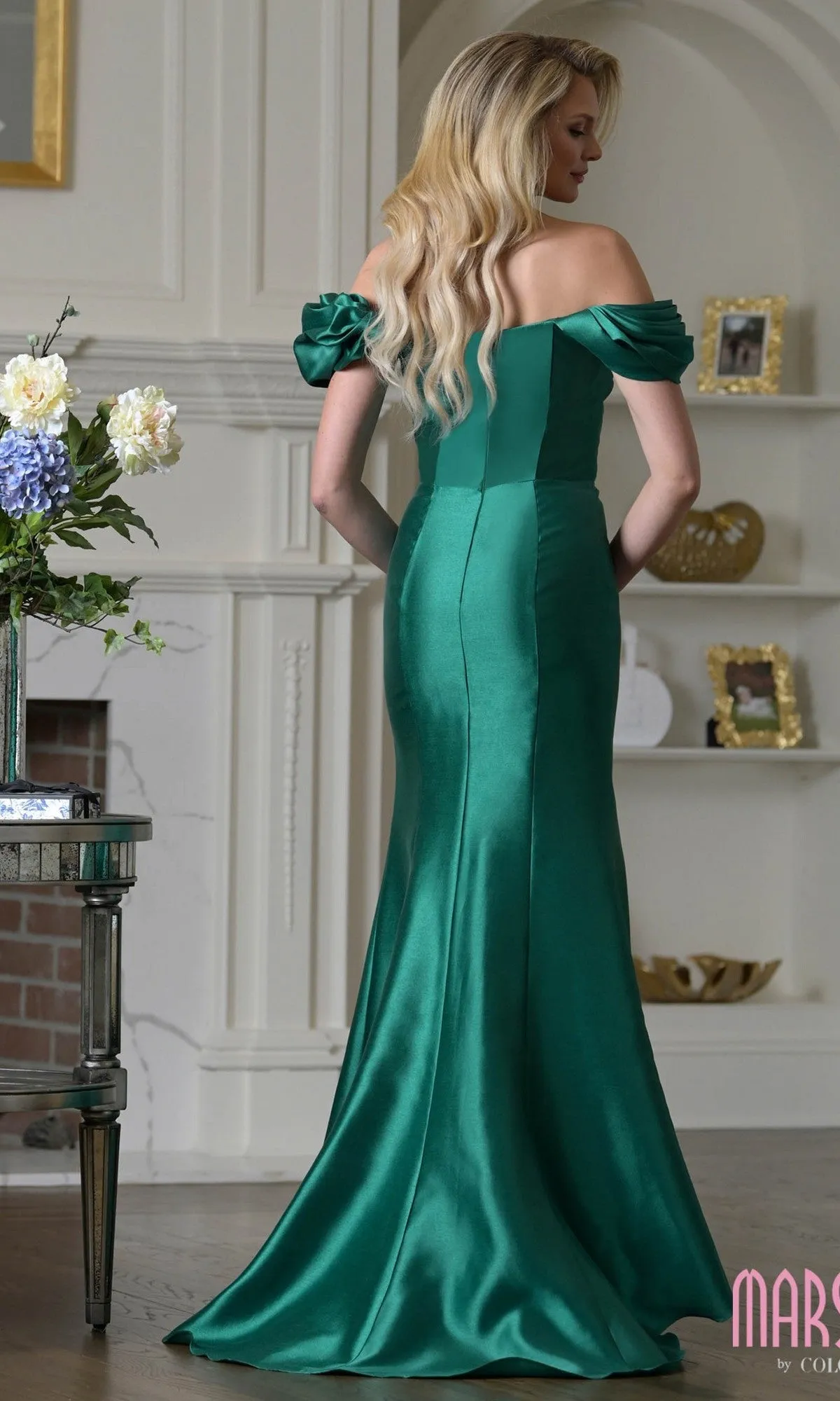 Long Formal Dress: Marsoni MV1407 sold by PromGirl product image thumbnail 2