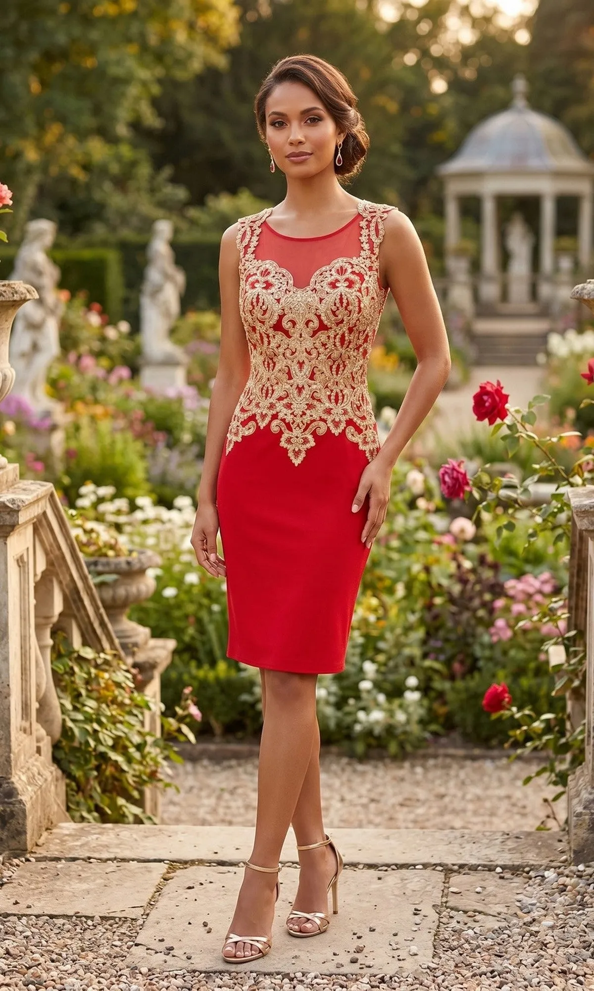 Short Semi-Formal Dress: Chicas C7532 sold by PromGirl product image thumbnail 5