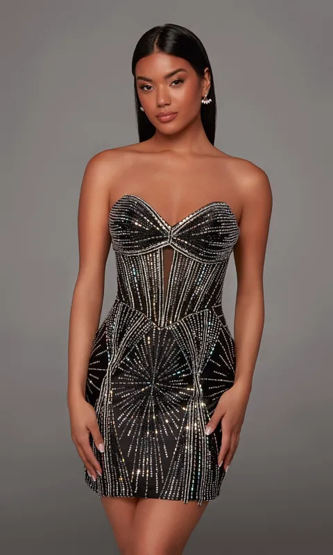 Short Homecoming Dress: Alyce 40232 made by Alyce Paris