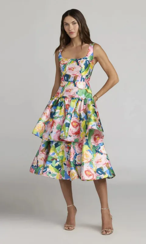 Midi Party Dress: Mac Duggal 56414 made by Mac Duggal
