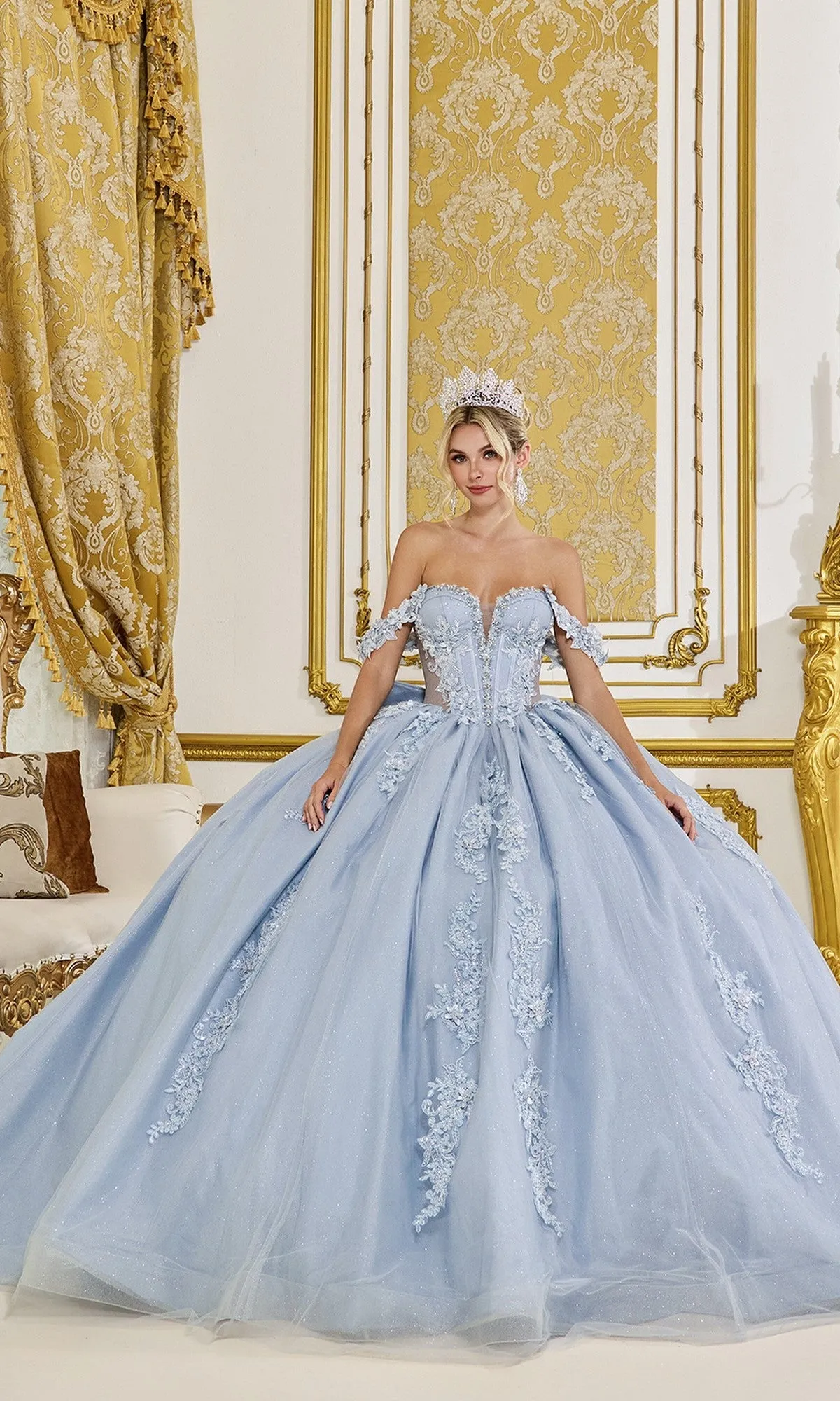 Quinceanera Dress 5088 By Dancing Queen sold by PromGirl