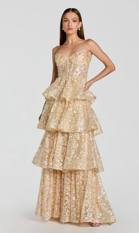 Long Formal Dress: Mac Duggal 69044 made by Mac Duggal