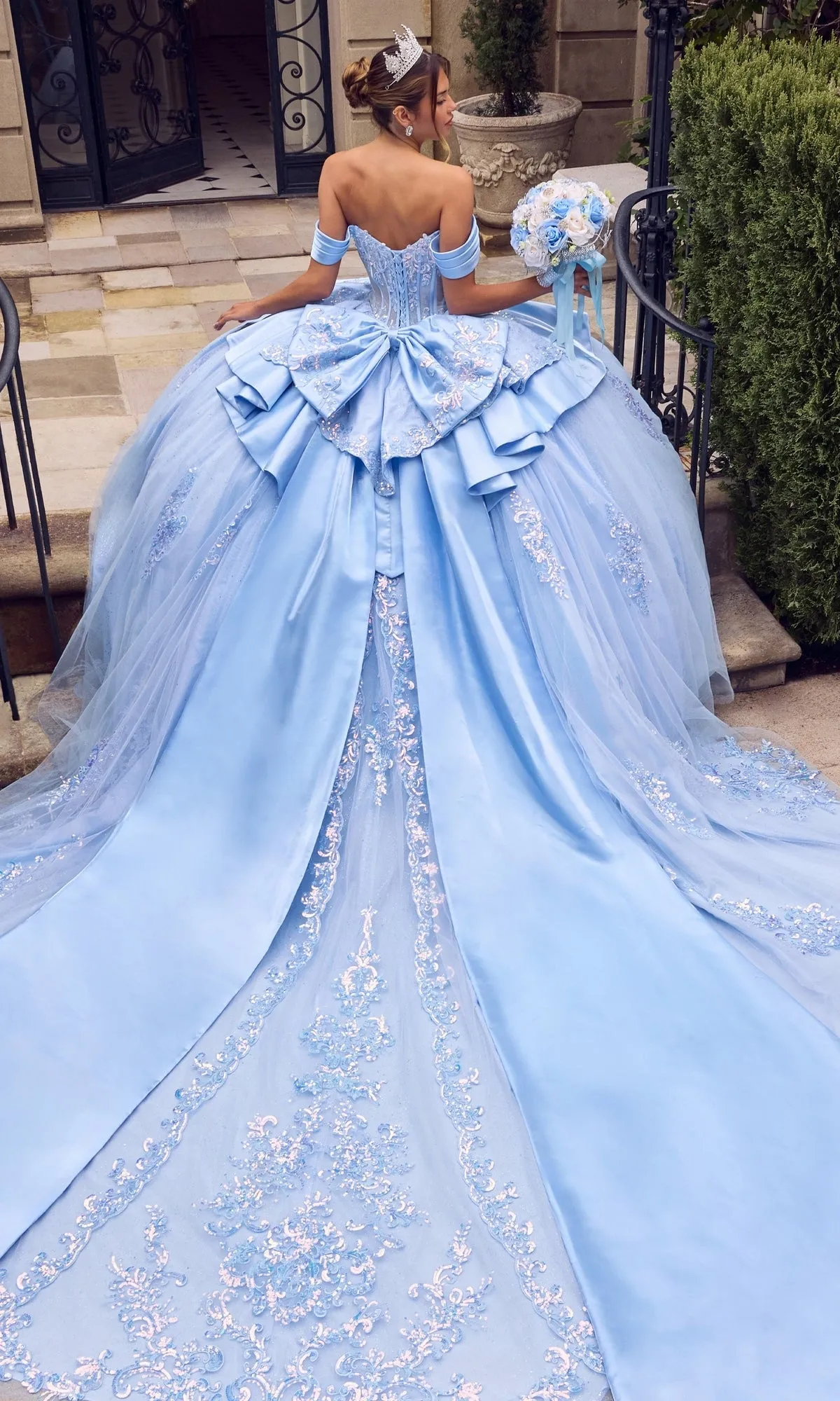 Quinceanera Dress 15745 By Ladivine sold by PromGirl product image thumbnail 2