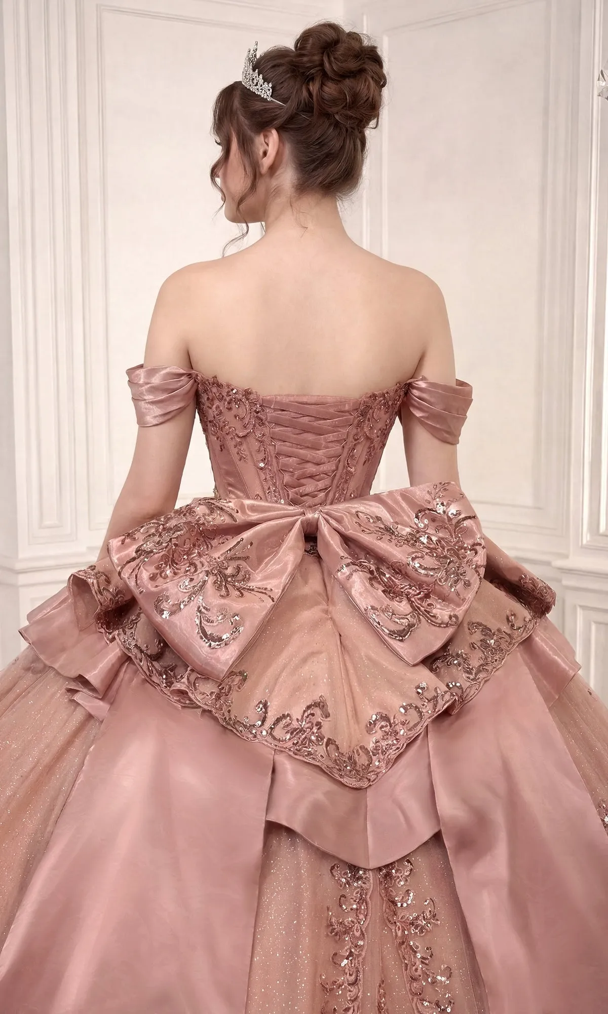 Quinceanera Dress 15745 By Ladivine sold by PromGirl product image thumbnail 5