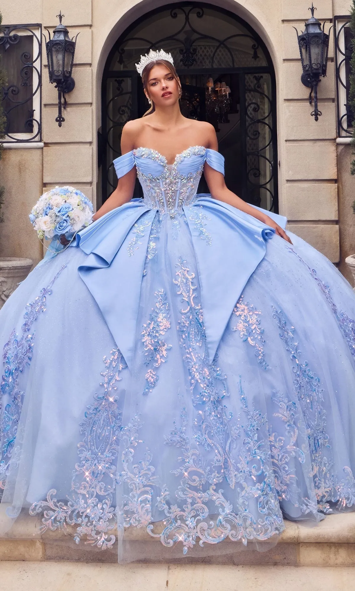 Quinceanera Dress 15745 By Ladivine sold by PromGirl