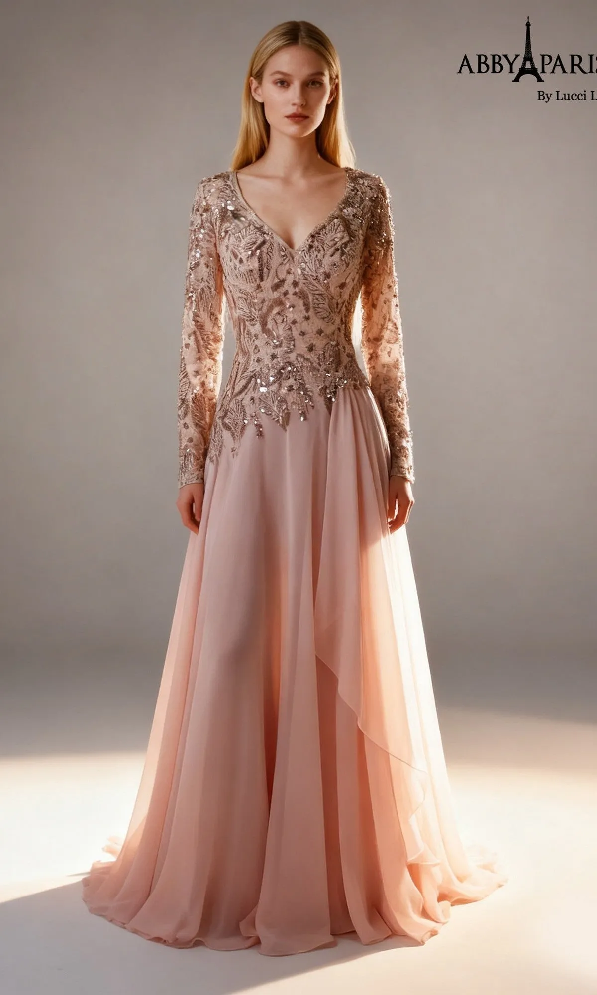 Long Formal Dress: Abby Paris 96095 sold by PromGirl