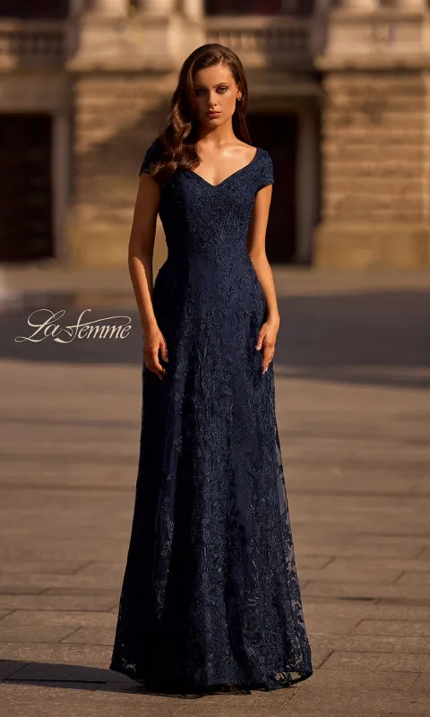 Long Formal Dress: La Femme 27915 made by La Femme