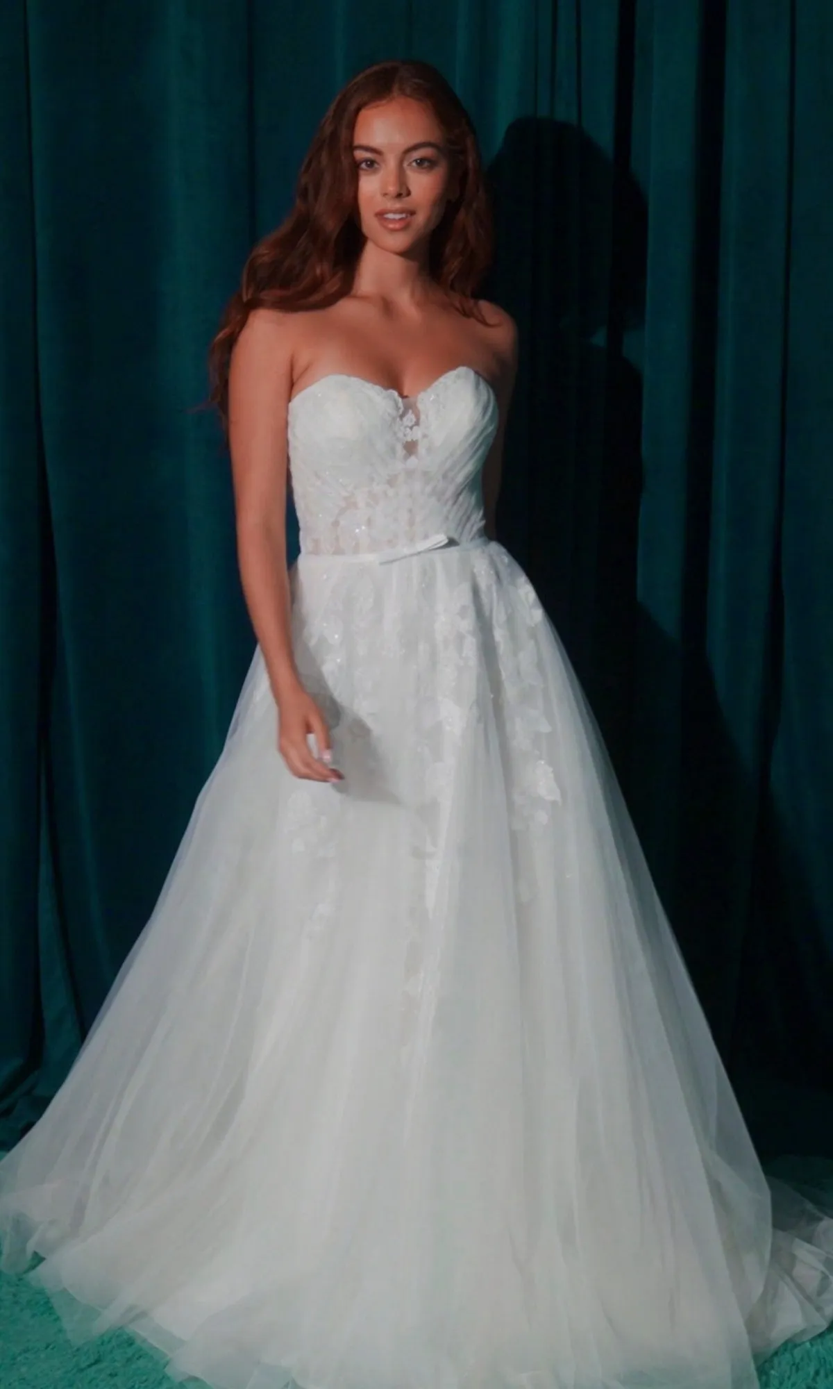 Long Wedding Dress: Eureka EK165 sold by PromGirl product image thumbnail 5