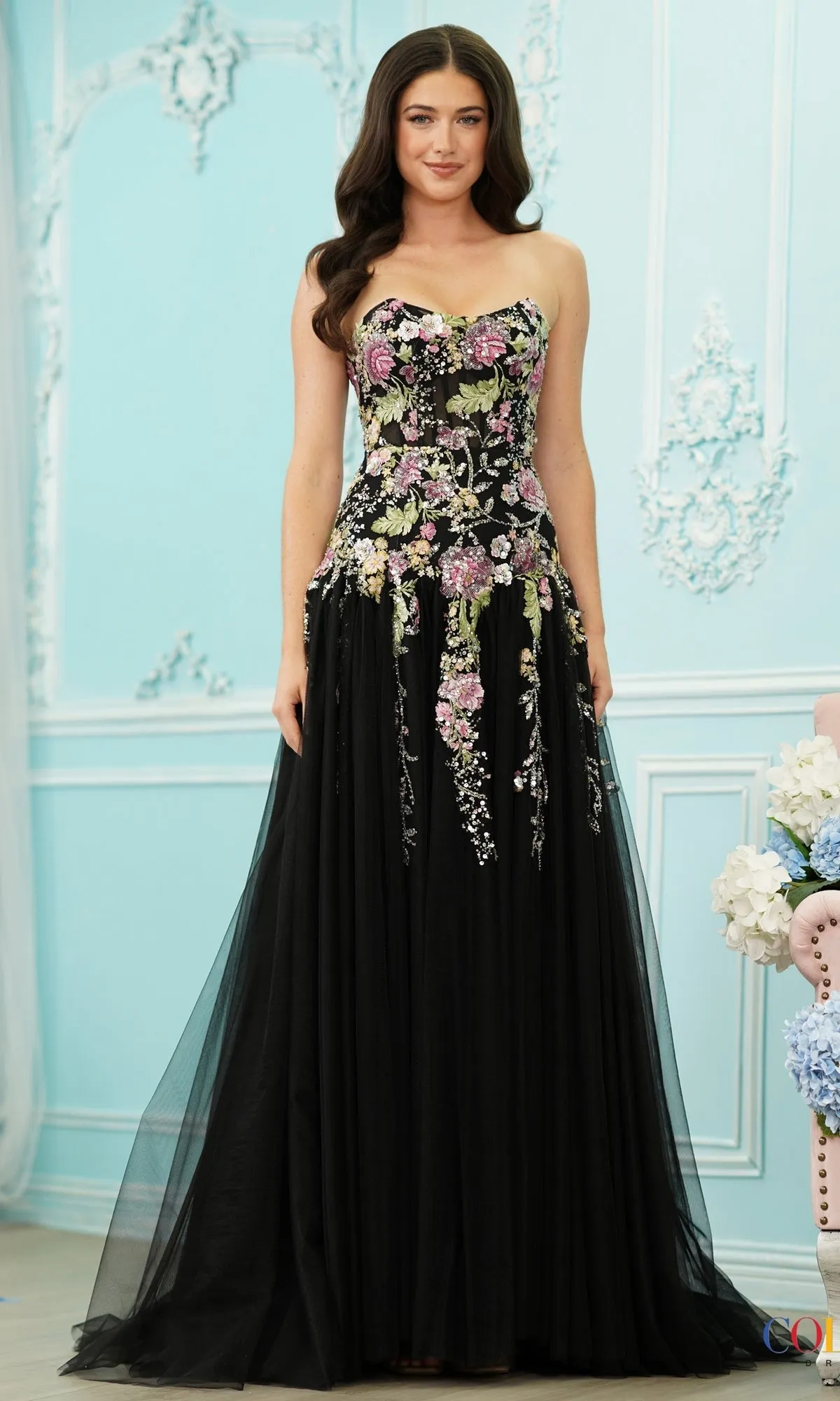 Long Prom Dress: Colors Dress 4199 sold by PromGirl product image thumbnail 4