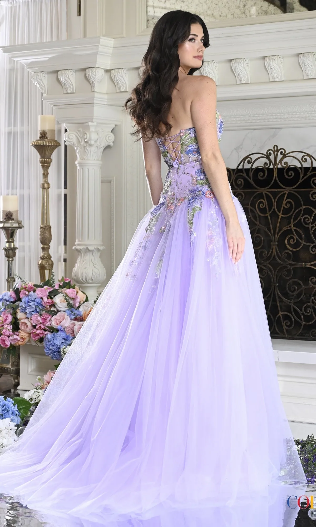 Long Prom Dress: Colors Dress 4199 sold by PromGirl product image thumbnail 2