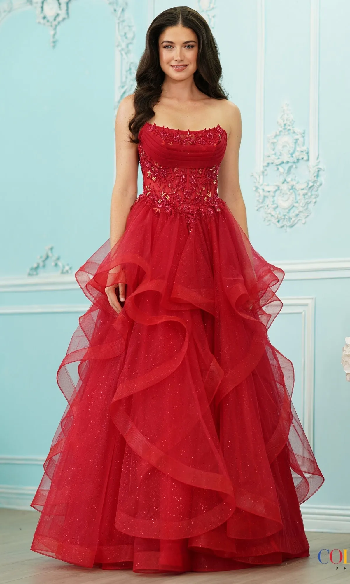 Prom Ball Gown: Colors Dress 4151 sold by PromGirl product image thumbnail 3