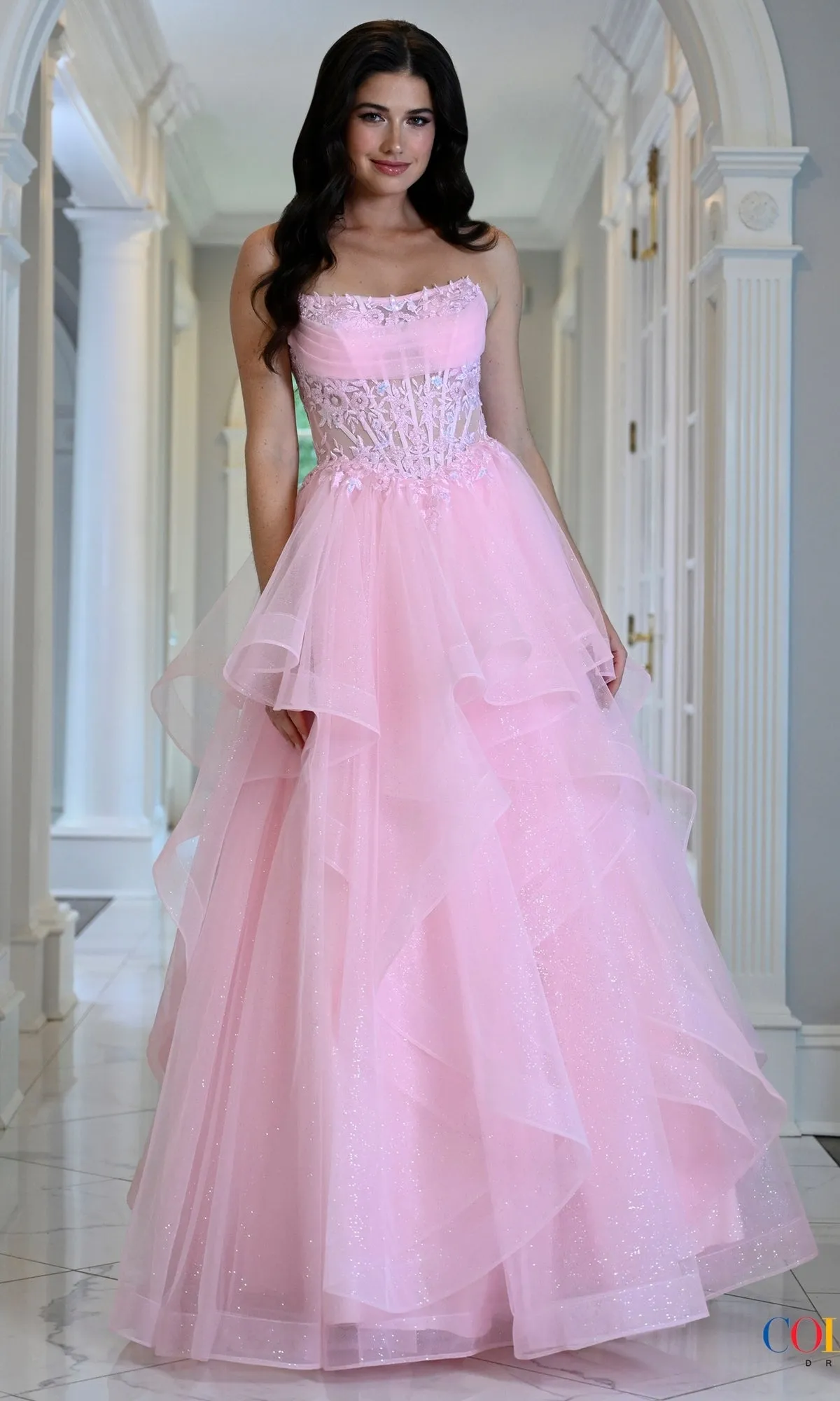 Prom Ball Gown: Colors Dress 4151 sold by PromGirl
