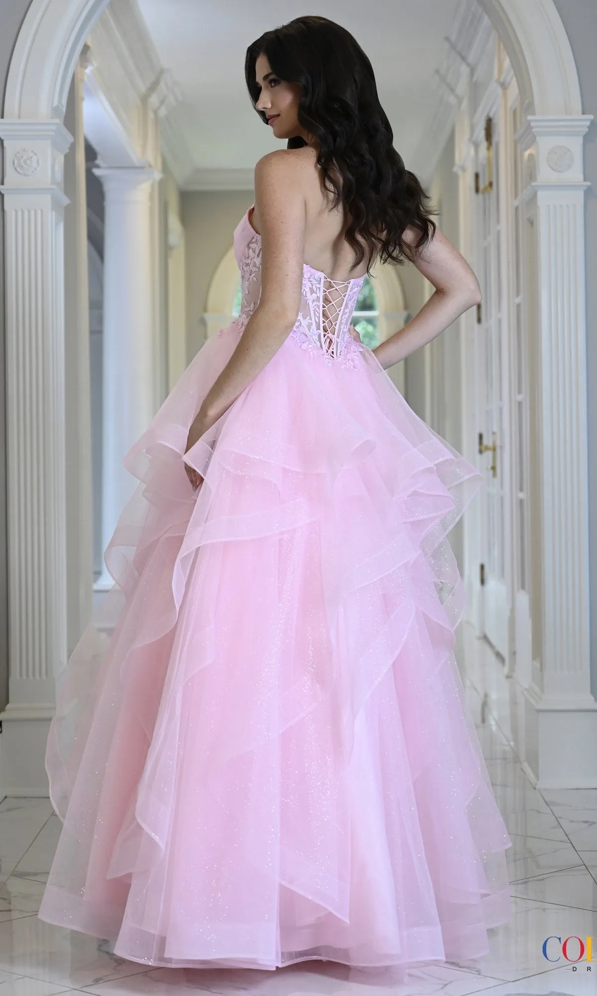 Prom Ball Gown: Colors Dress 4151 sold by PromGirl product image thumbnail 2