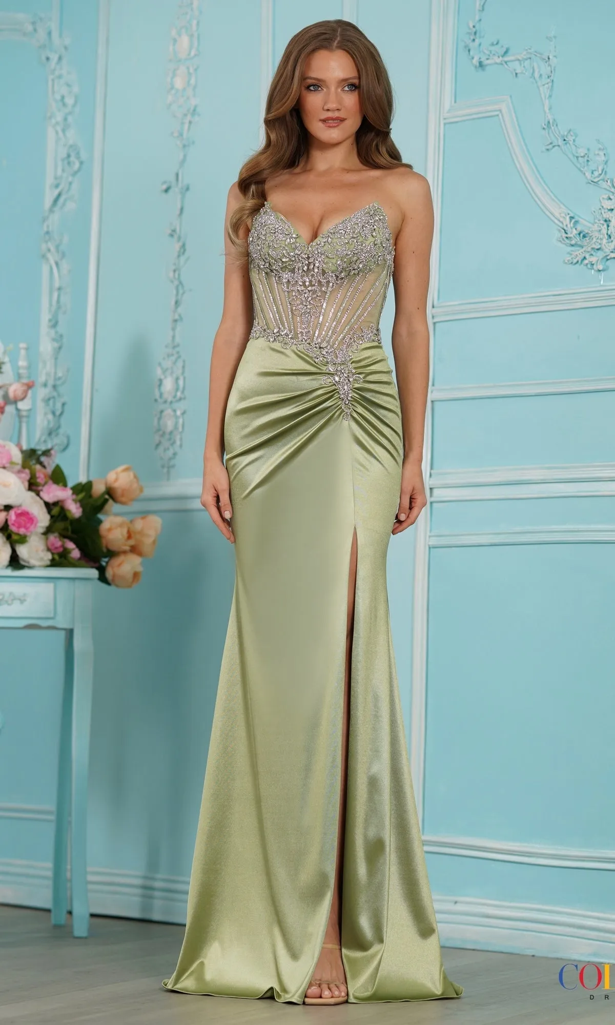 Long Prom Dress: Colors Dress 4135 sold by PromGirl product image thumbnail 4