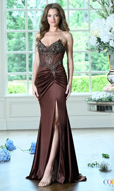 Long Prom Dress: Colors Dress 4135 made by PromGirl