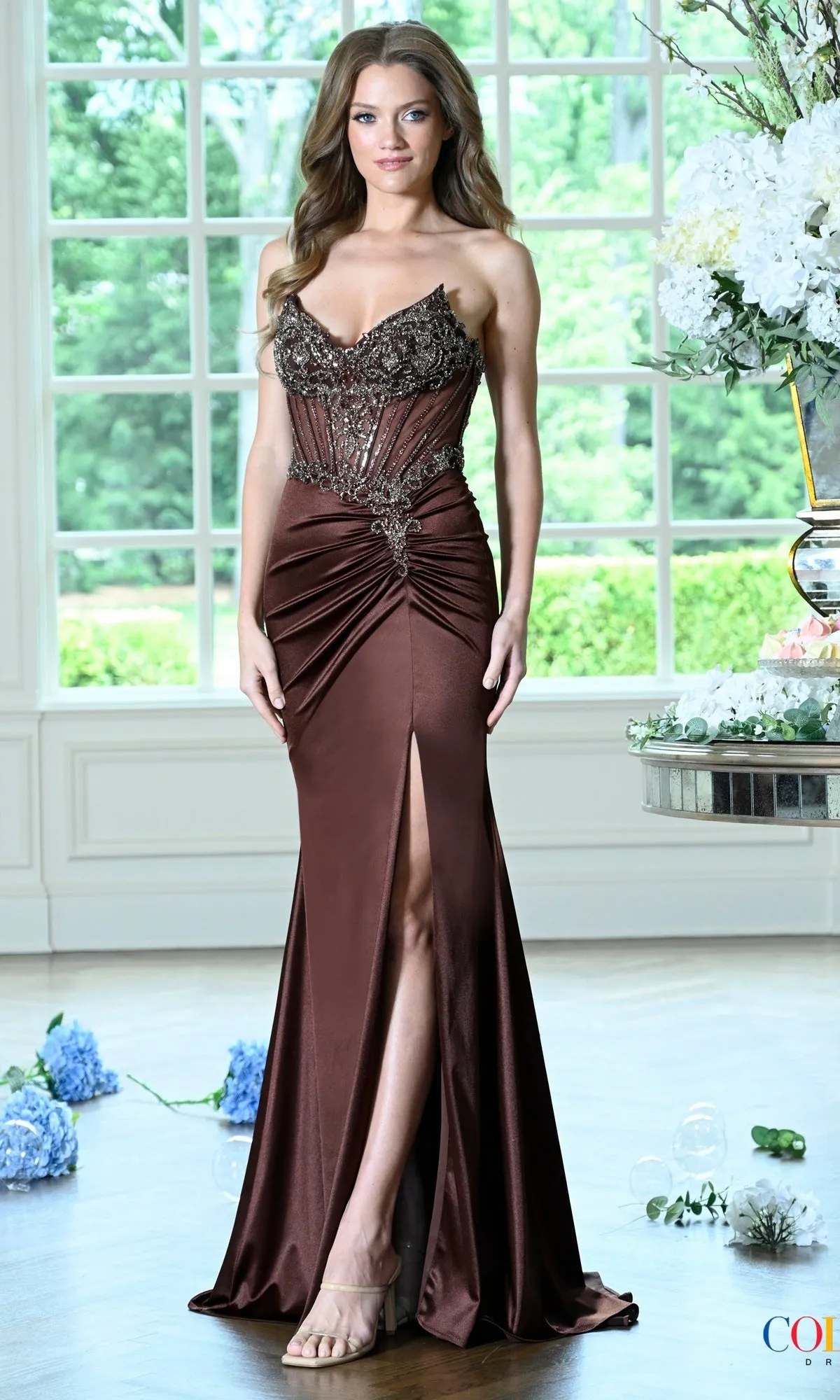 Long Prom Dress: Colors Dress 4135 sold by PromGirl