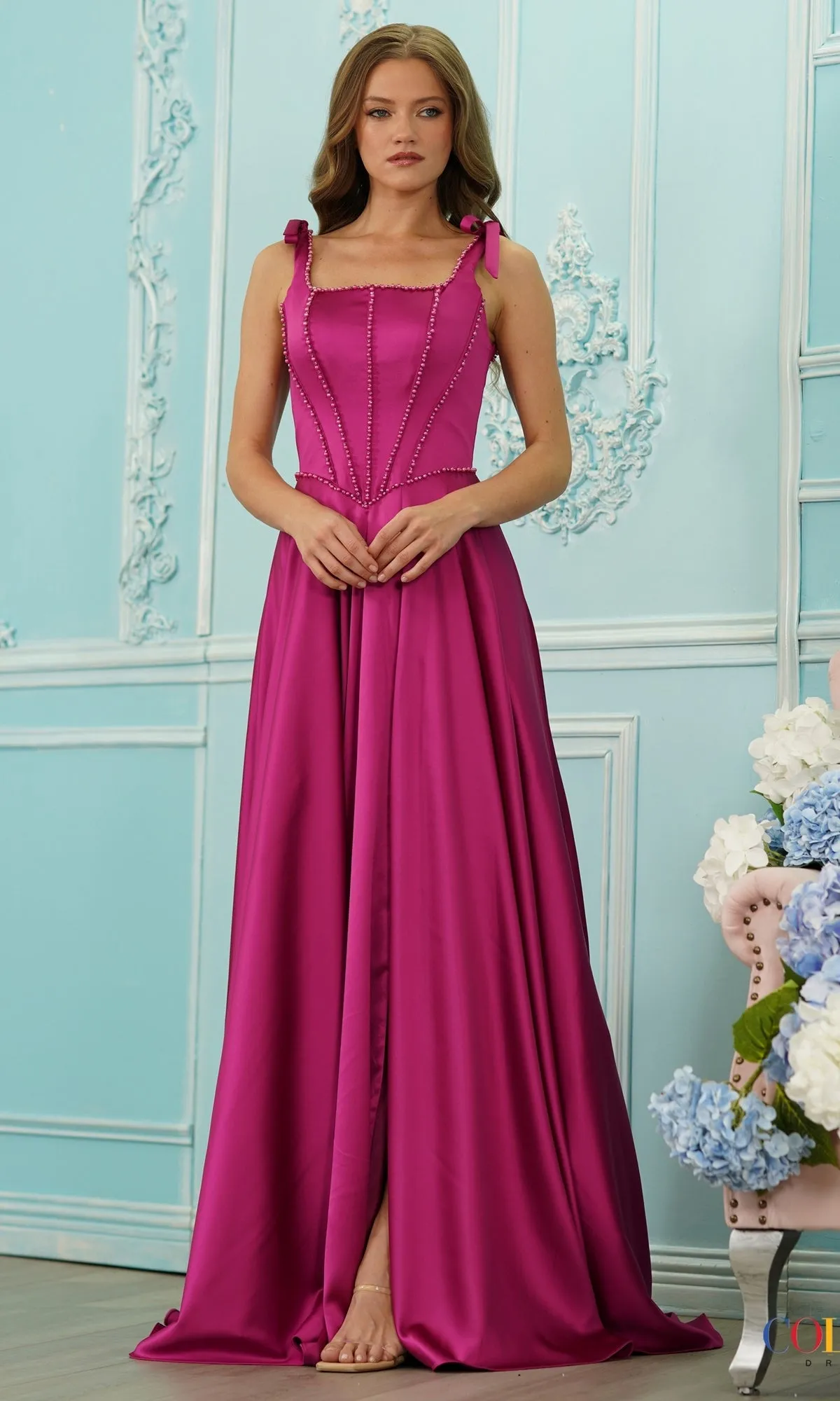 Long Prom Dress: Colors Dress 4006 sold by PromGirl product image thumbnail 4