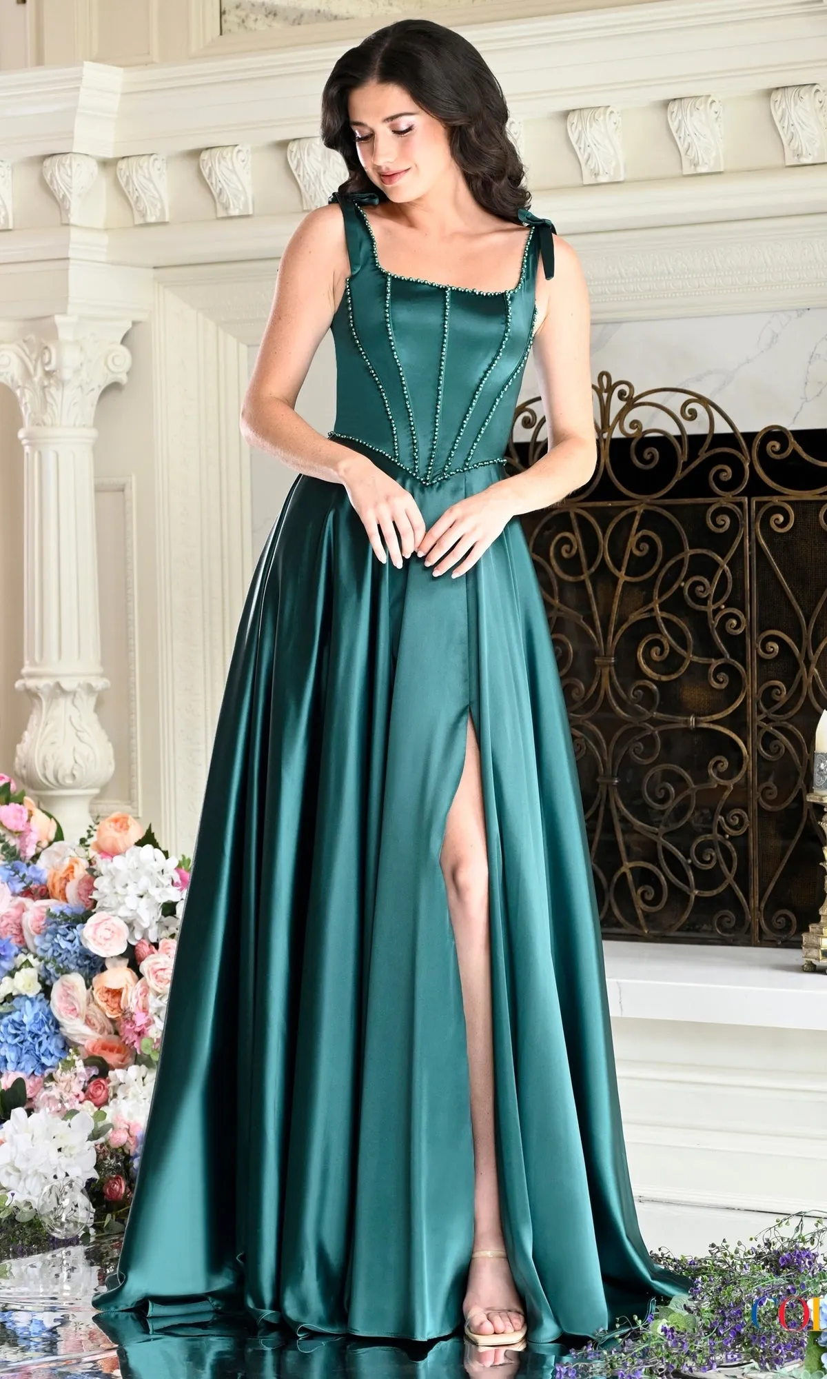 Long Prom Dress: Colors Dress 4006 sold by PromGirl