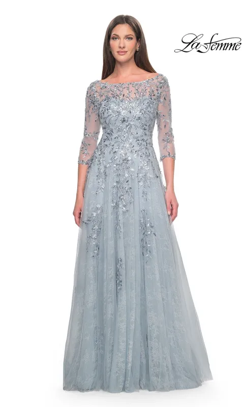 Long Formal Dress: La Femme 31795 made by La Femme