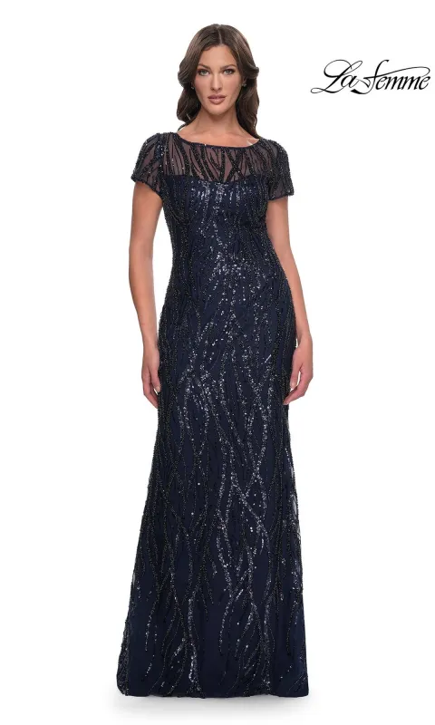Long Formal Dress: La Femme 31005 made by La Femme