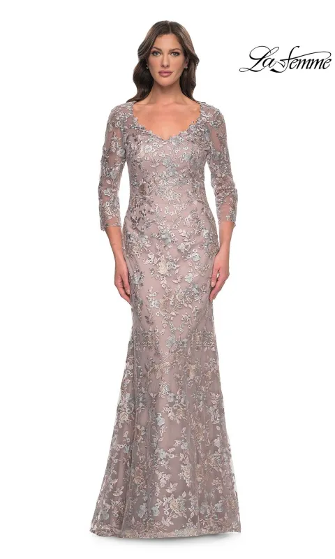 Long Formal Dress: La Femme 30081 made by La Femme