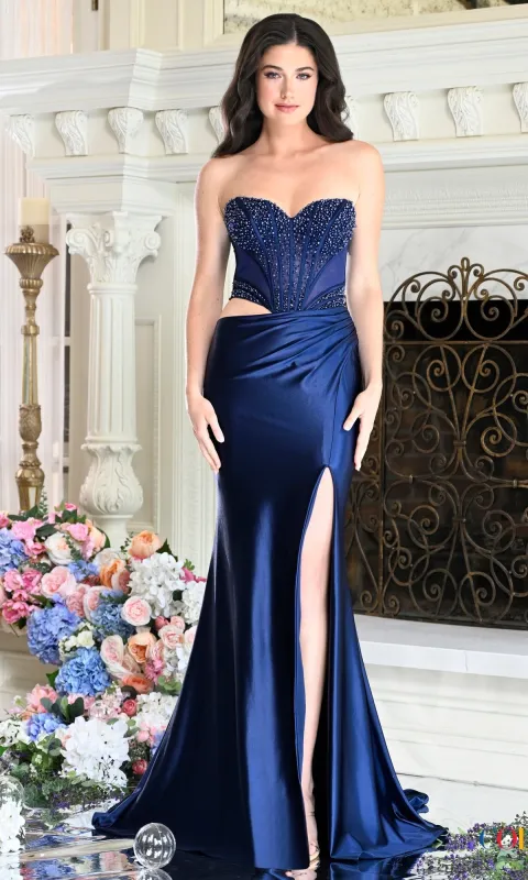 Long Prom Dress: Colors Dress 4232 made by PromGirl
