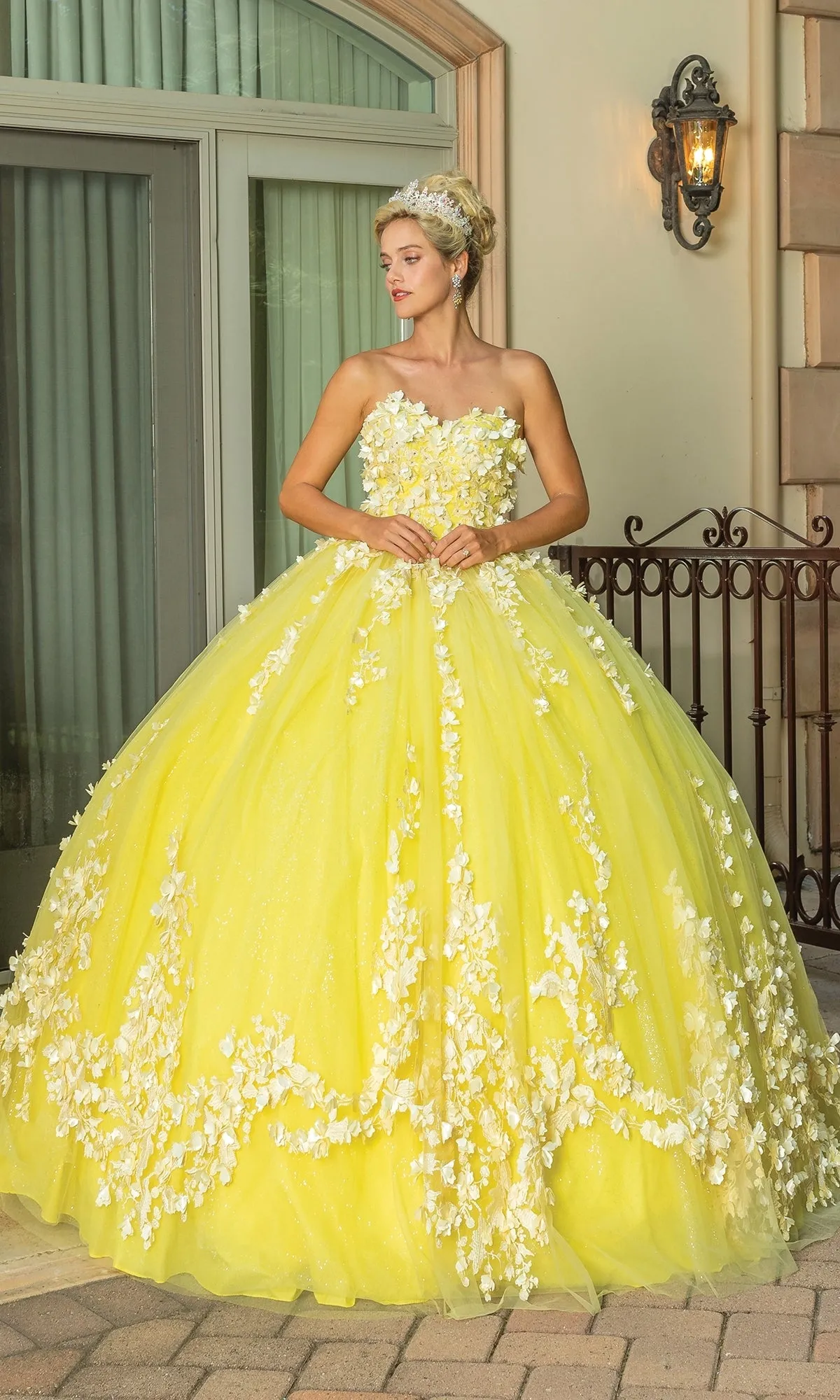 Quinceanera Dress 1725 By Dancing Queen sold by PromGirl product image thumbnail 3