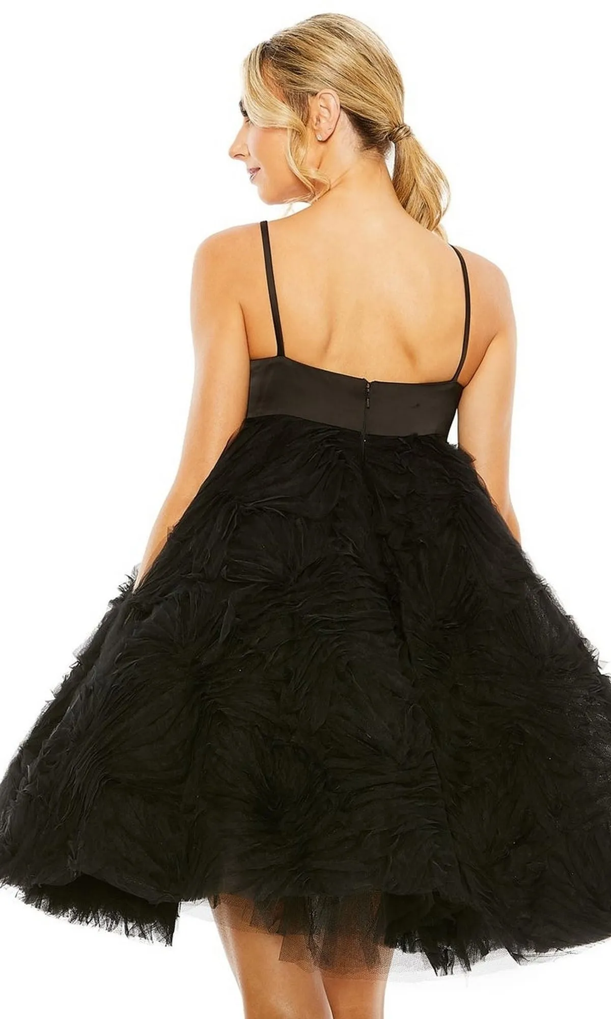 Short Black Party Dress A20583 by Mac Duggal sold by PromGirl product image thumbnail 2