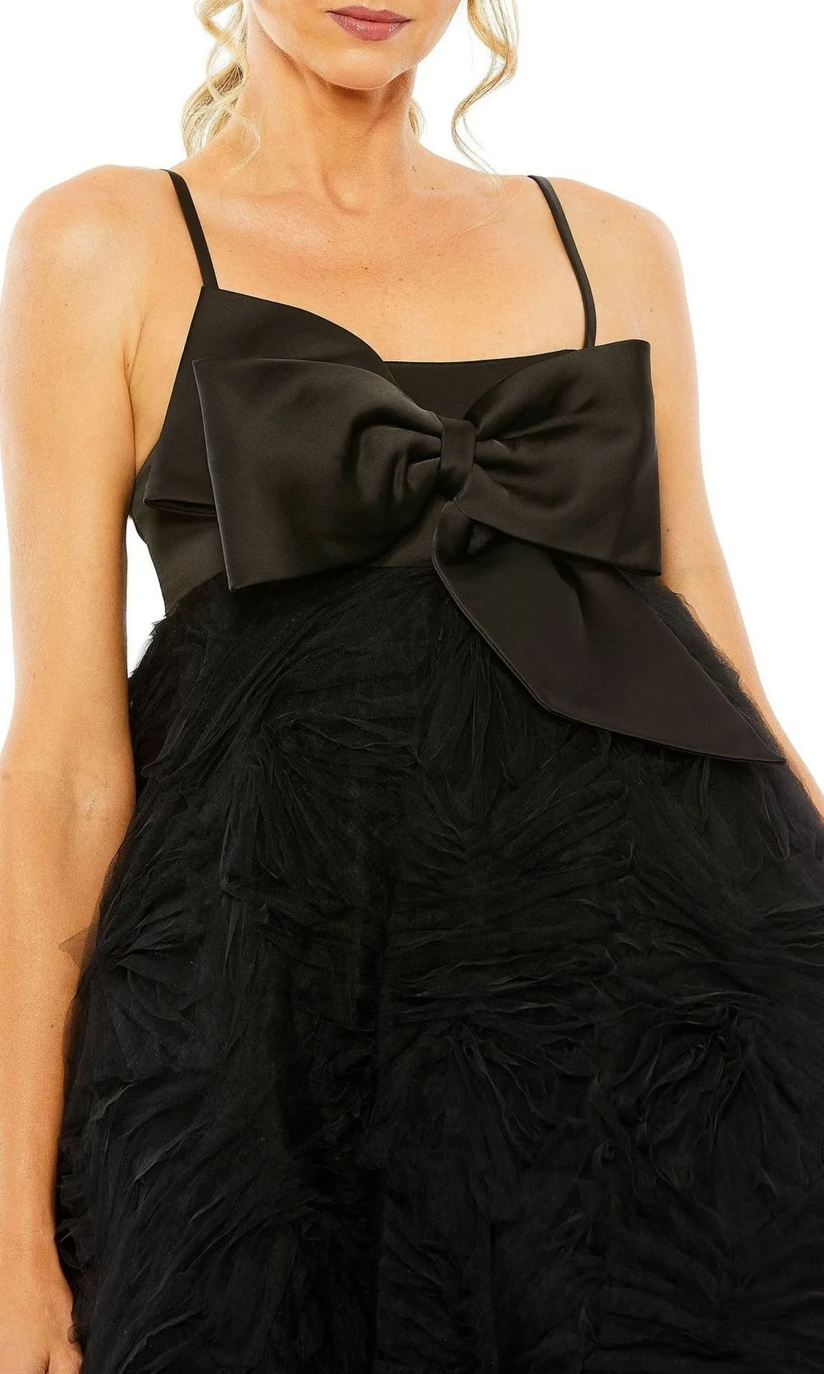 Short Black Party Dress A20583 by Mac Duggal sold by PromGirl product image thumbnail 4