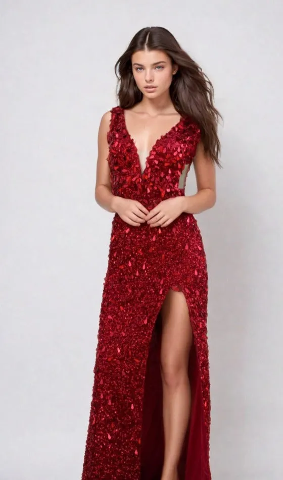 Aleta Long Formal Prom Dress 1204 sold by PromGirl product image thumbnail 4