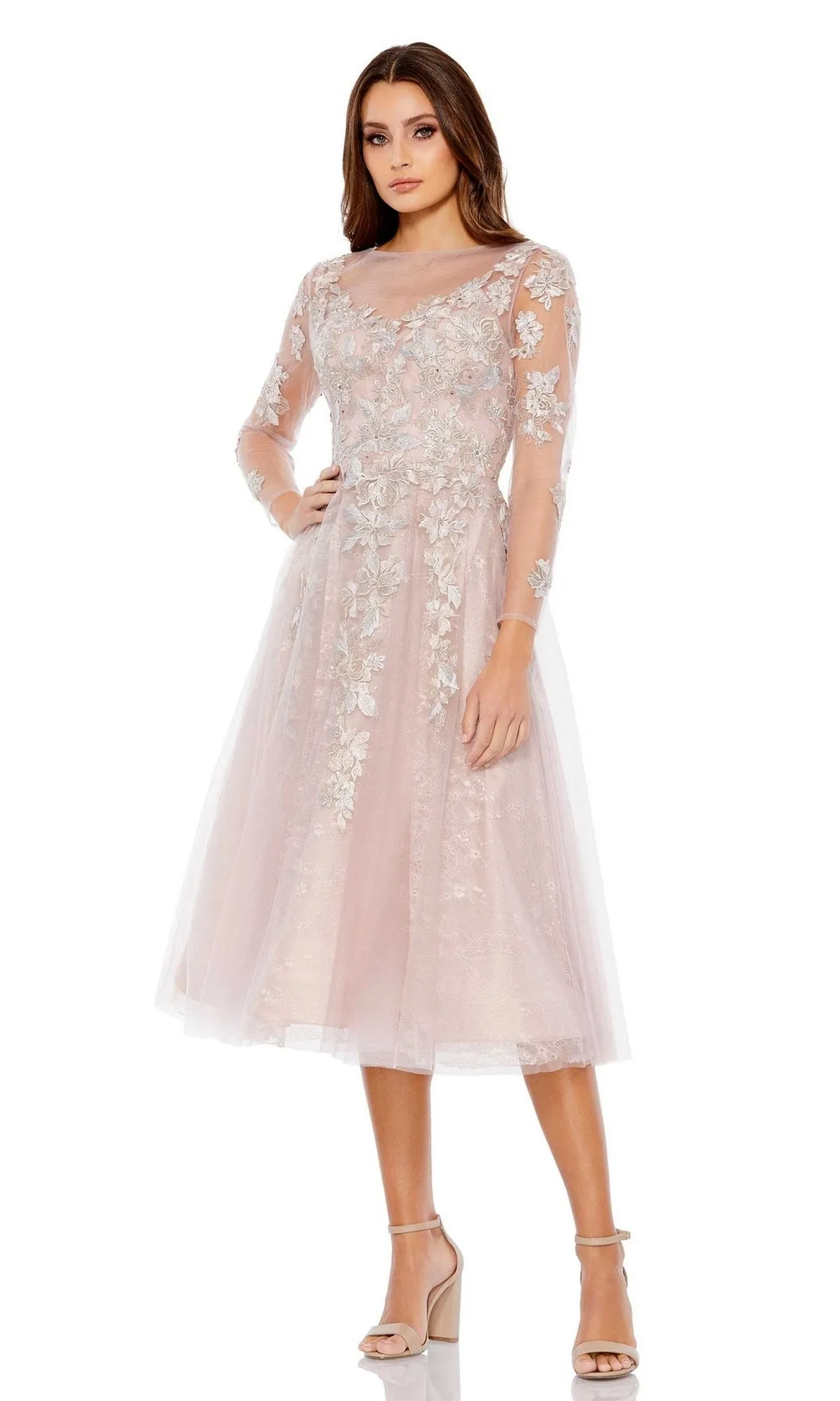 Short Wedding Guest Dress 30681 by Mac Duggal sold by PromGirl