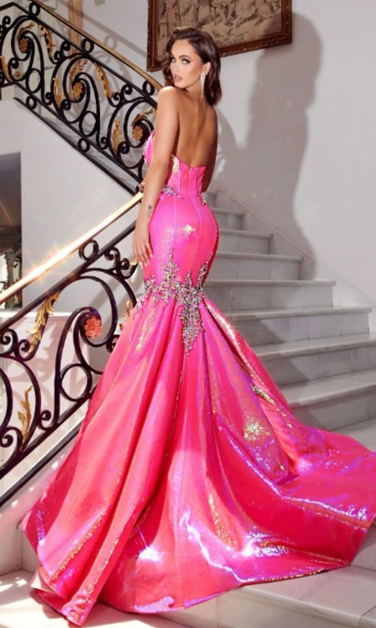 Long Formal Dress PS23814 by Portia and Scarlett sold by PromGirl product image thumbnail 2