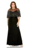 Long Plus-Size Prom Dress 9228 by Mac Duggal sold by PromGirl