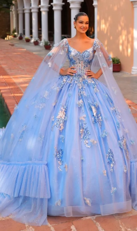 Quinceanera Dress 54318 By Amarra sold by PromGirl