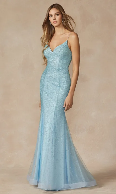 Princess-Cut Long Glitter Mermaid Prom Dress 271 sold by PromGirl