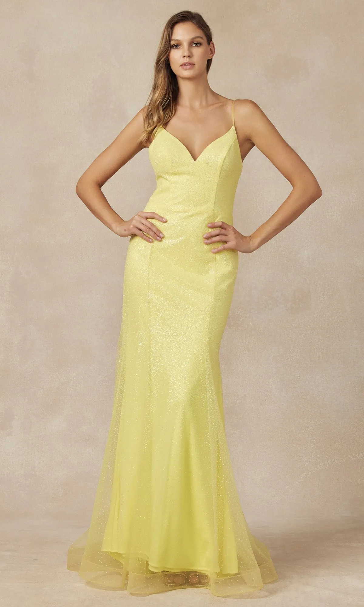 Princess-Cut Long Glitter Mermaid Prom Dress 271 sold by PromGirl product image thumbnail 4