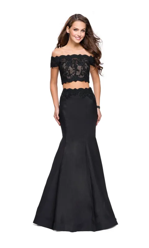 La Femme 25583 Long Prom Dress sold by PromGirl