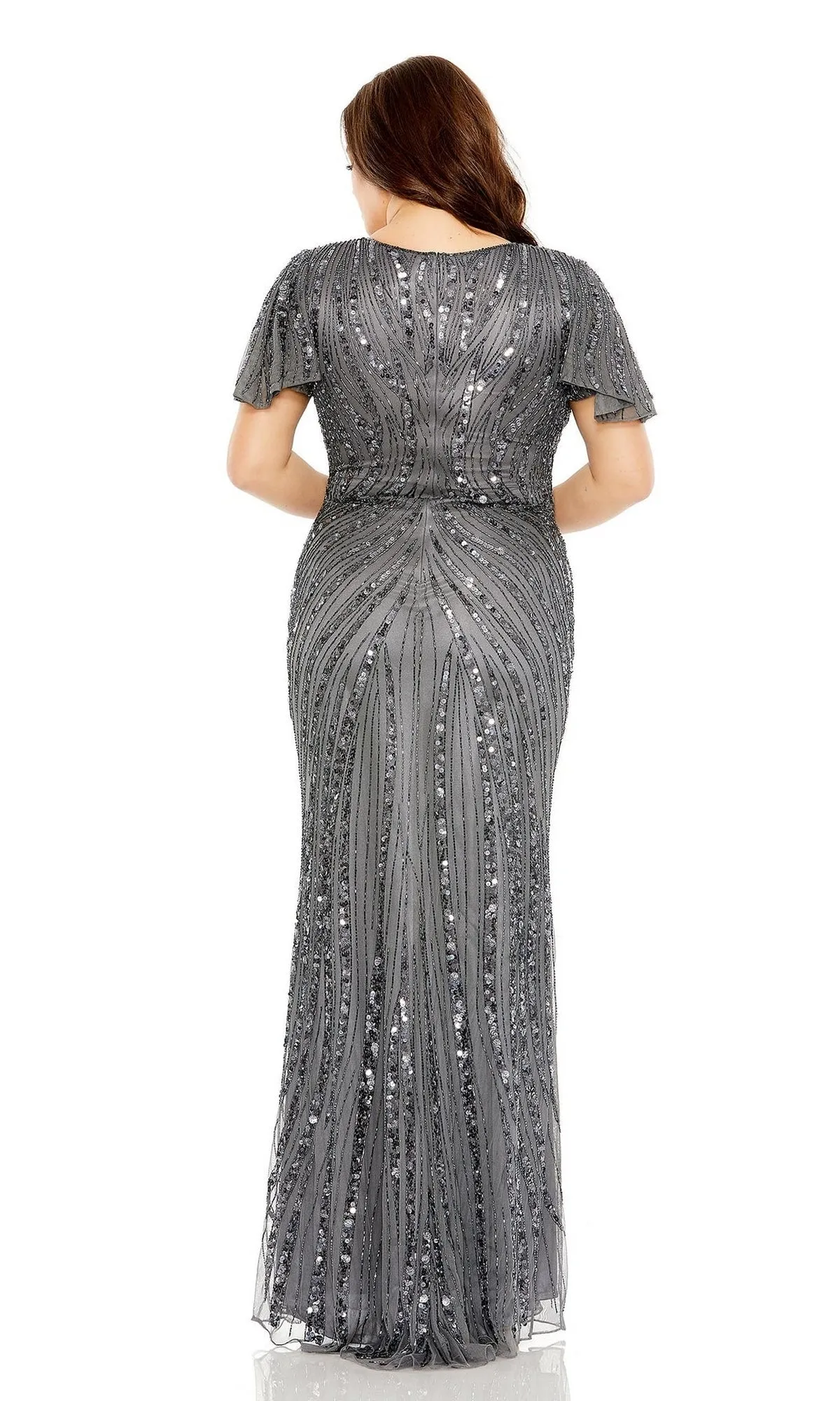 Long Plus-Size Prom Dress 5945 by Mac Duggal sold by PromGirl product image thumbnail 2