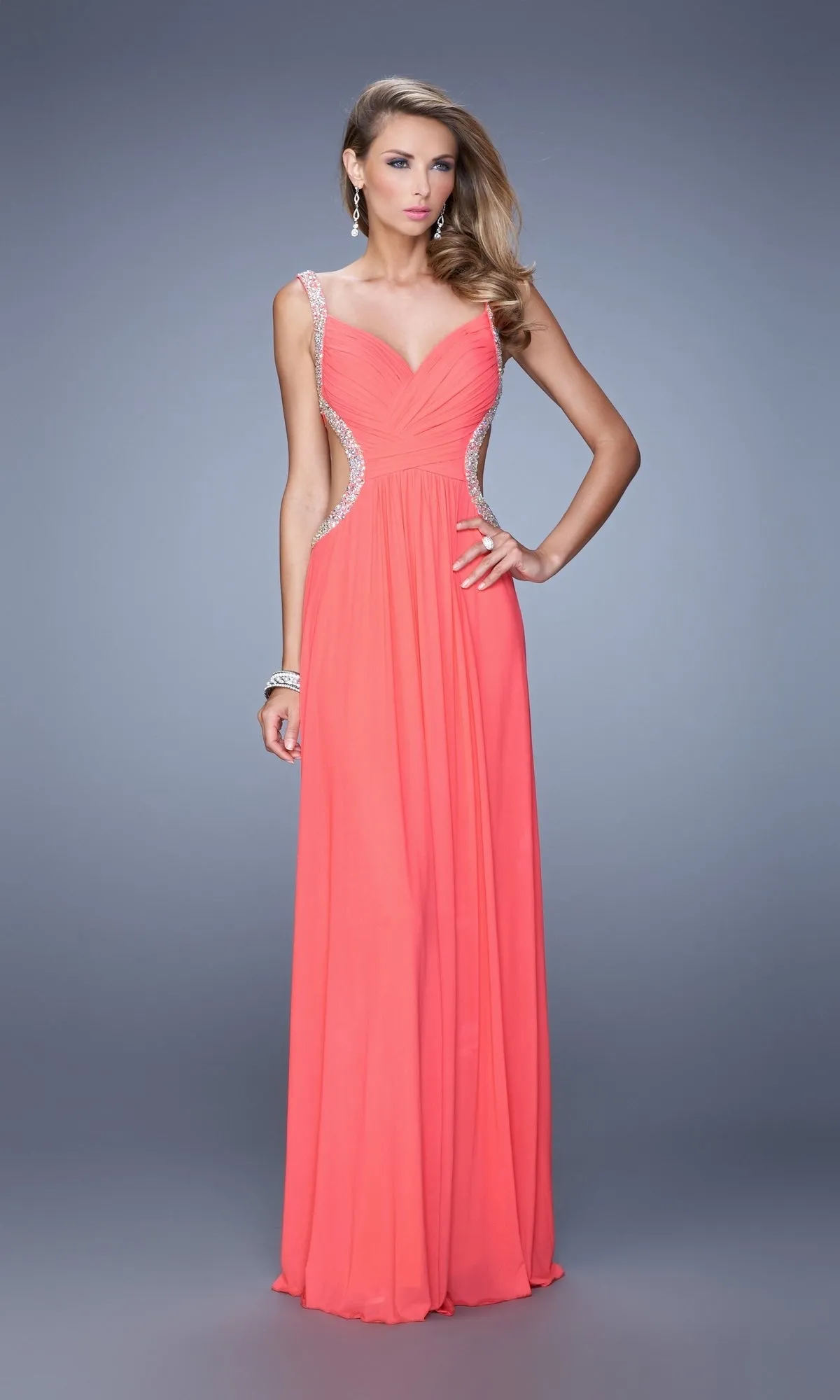 La Femme Dress 21123 sold by PromGirl product image thumbnail 3