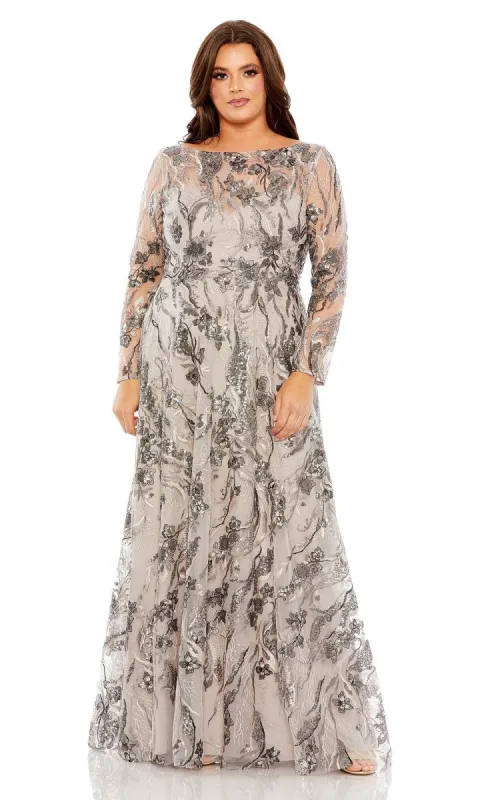 Long Plus-Size Prom Dress 68439 by Mac Duggal sold by PromGirl