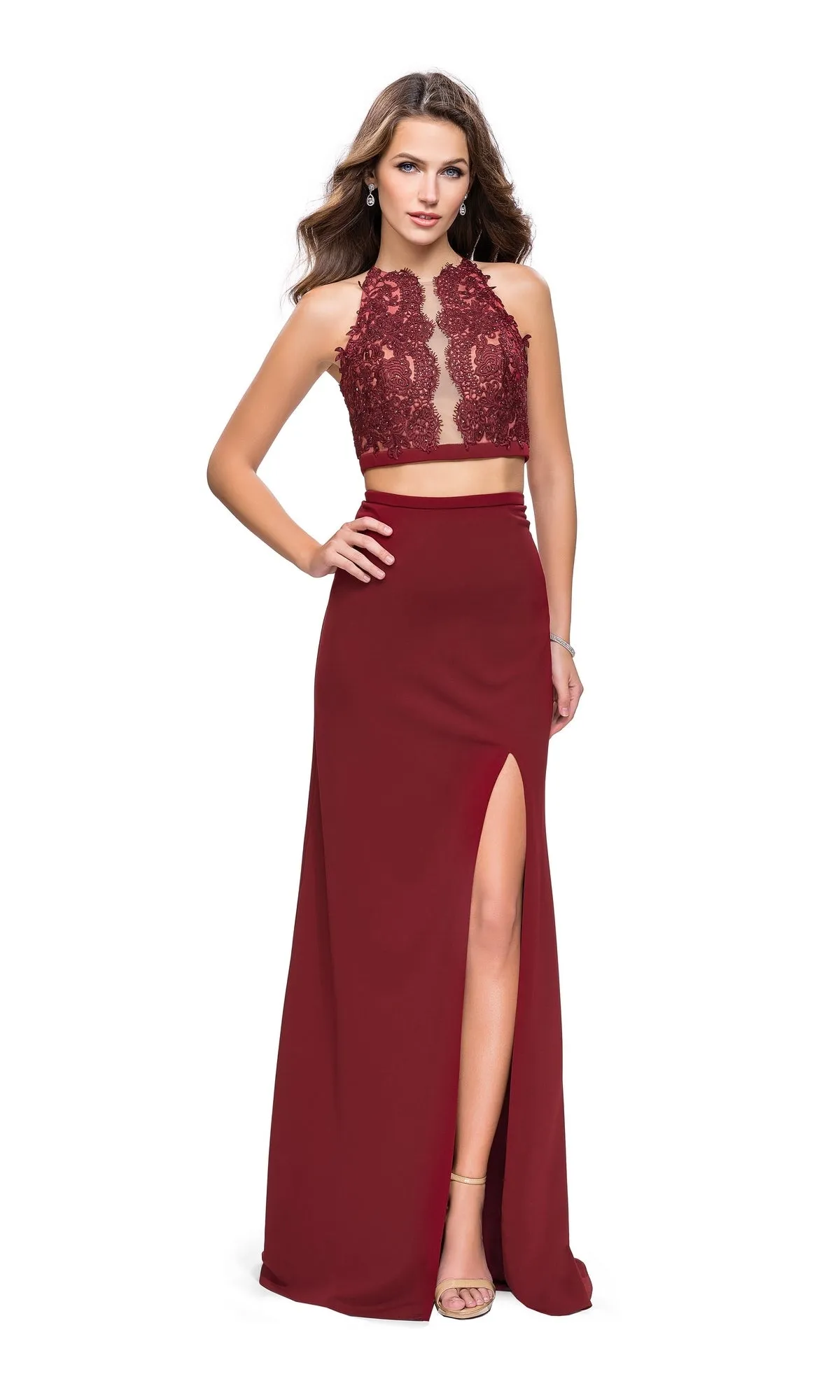 La Femme 25919 Long Prom Dress sold by PromGirl product image thumbnail 3