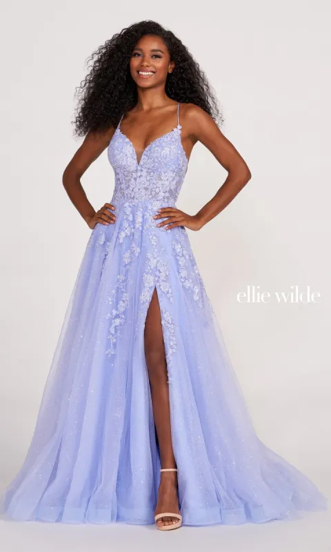 Ellie Wilde Backless Designer Prom Dress EW34053 made by ellie wilde