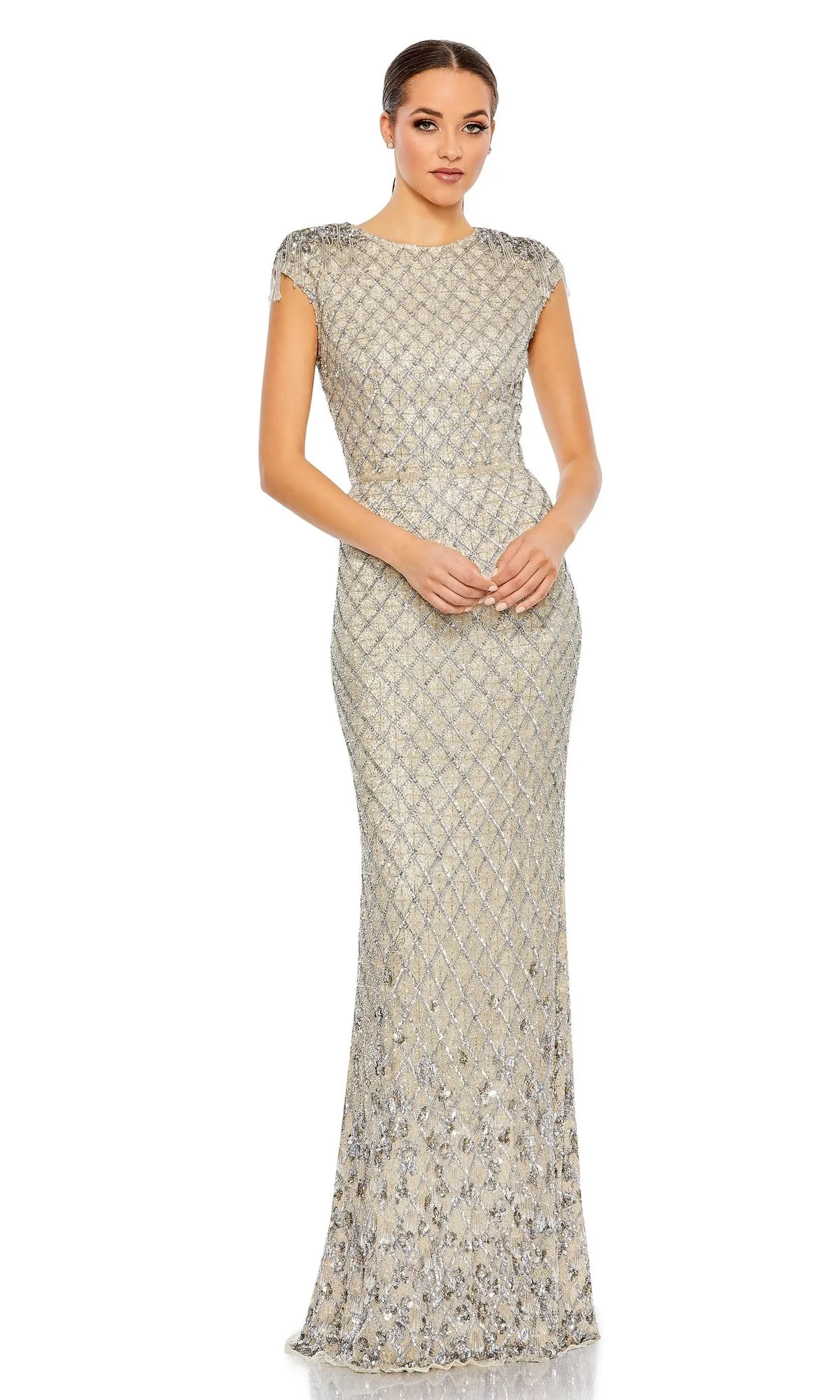 Long Formal Dress 5642 by Mac Duggal sold by PromGirl