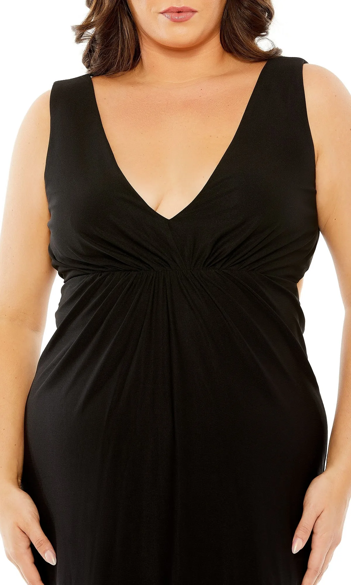 Long Plus-Size Formal Dress 68536 by Mac Duggal sold by PromGirl product image thumbnail 5