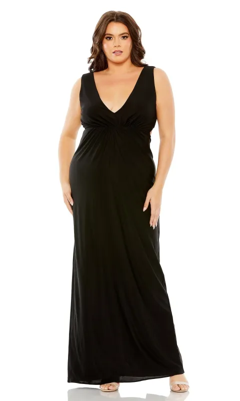 Long Plus-Size Formal Dress 68536 by Mac Duggal sold by PromGirl