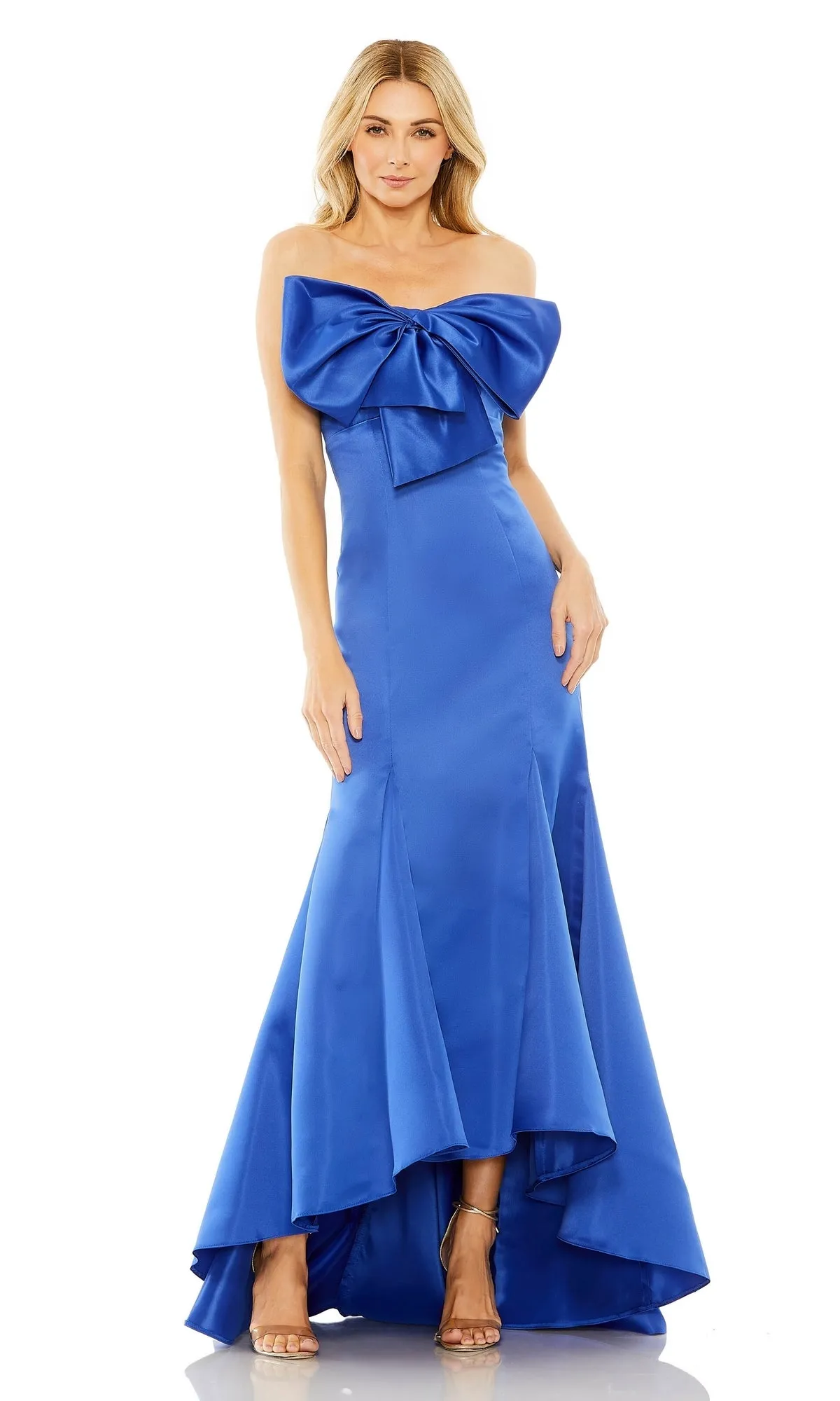 Strapless Mermaid Formal Dress: Mac Duggal 49701 sold by PromGirl product image thumbnail 3